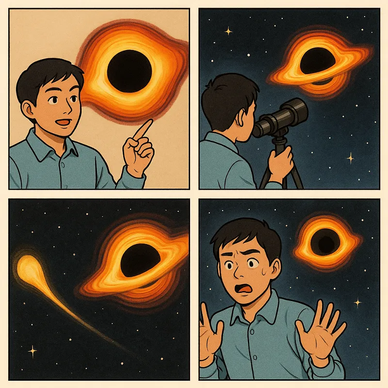 블랙홀의 탈출 불가능성