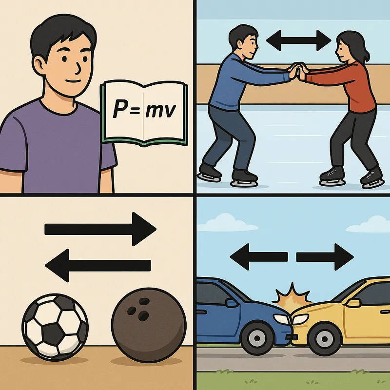 운동량 보존 법칙의 이해