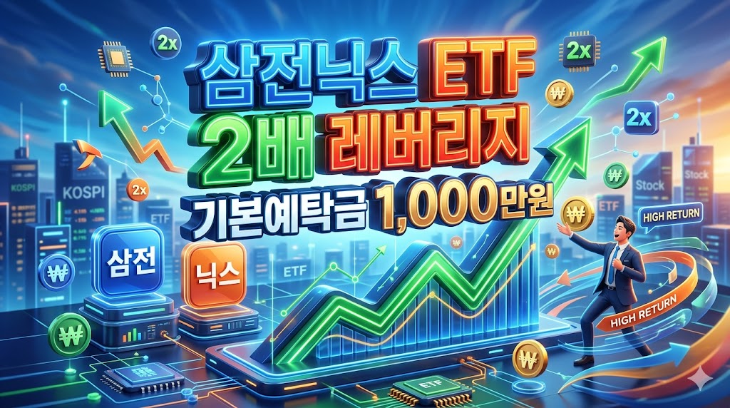 삼전닉스ETF2배레버리지기본예탁금1000만원