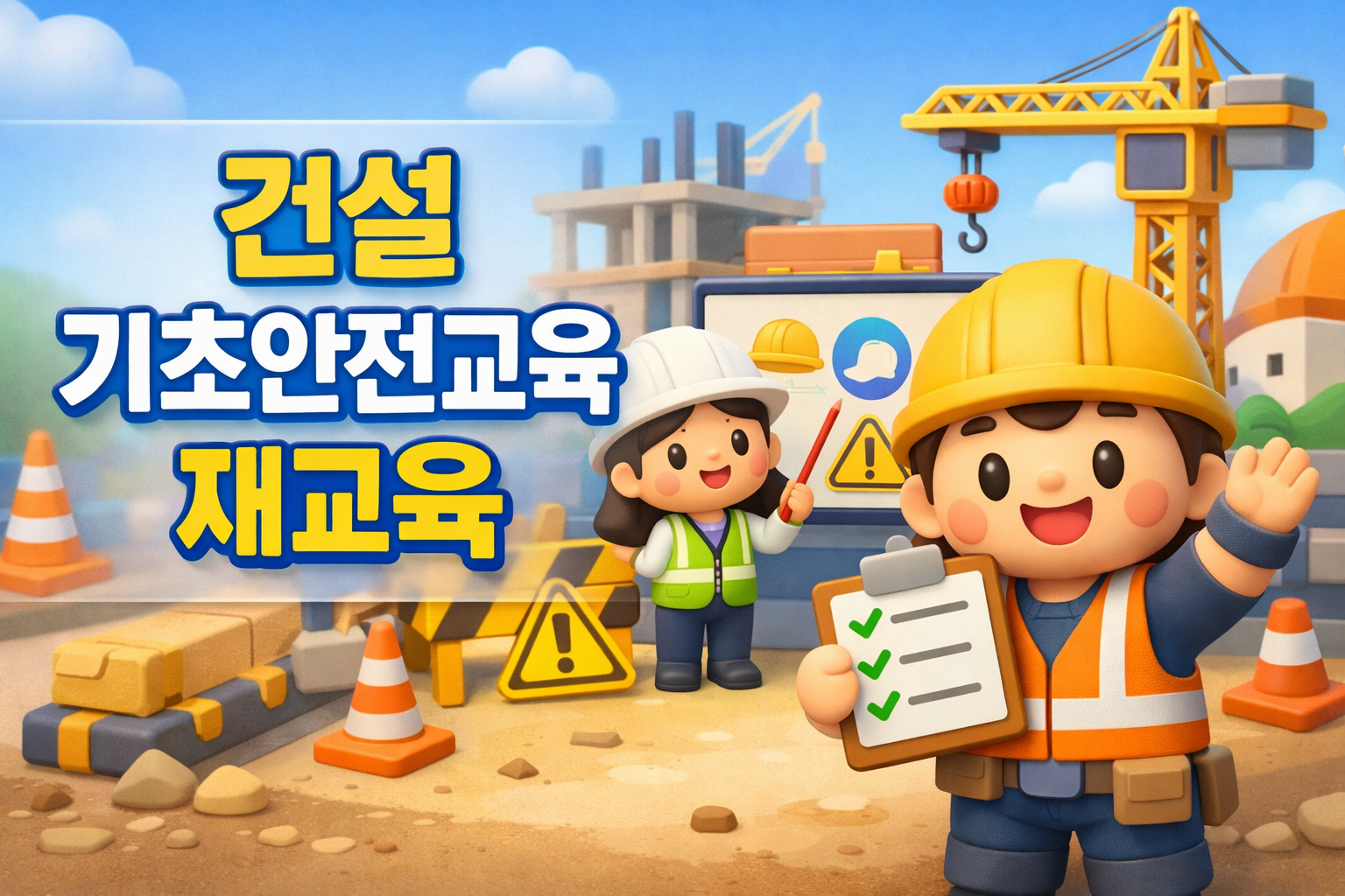 건설 기초안전교육 재교육